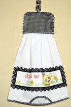 Puxa Saco Branco Bordado - Doce Lar Puxa Saco Branco Bordado - Doce Lar