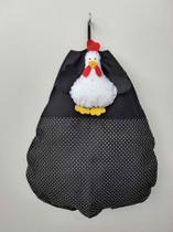 Puxa Saco Cozinha Organizador Sacolinha Cores Galinha