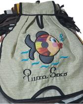 Puxa-saco direto de Ibitinga, com estampas e cores variadas, pacote com 03 unidades