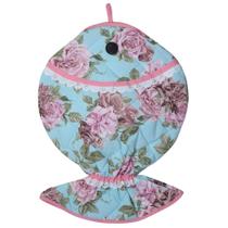 Puxa Saco Em Formato De Peixe 45cm X 32cm Estampado Tecido Misto - Floral Tiffany