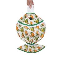 Puxa Saco Estampado Peixe Abóbora