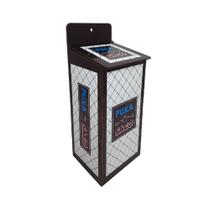 Puxa Saco Parede Organização Cozinha Mdf Madeira Adesivado Puxa Saco Parede Organização Cozinha Mdf Madeira Adesivado