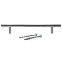 Puxador 192mm Haste Alumínio Acetinado Frisos Móveis 1 Peça Puxador 192mm Haste Alumínio Acetinado Frisos Móveis 1 Peça