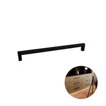 Puxador 392 Mm Preto Rezzo Il811 Puxador 392 Mm Preto Rezzo Il811