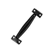 Puxador Alca 13 Cm Grande Preto 2 Peças