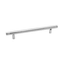 Puxador Alça 210 Cromado com Friso 96mm Pauma