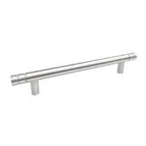 Puxador Alça 710 com Friso 448mm Escovado Mital Puxador Alça 710 com Friso 448mm Escovado Mital