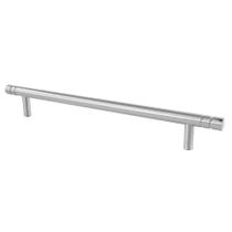 Puxador Alça Acetinado Com Friso Alumínio 0251 Pauma Puxador Alça Acetinado Com Friso Alumínio 0251 Pauma