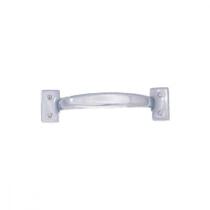 Puxador Alca Chapa Zincado Sao Raphael 3 - Kit C/12