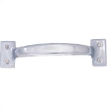 Puxador Alca Chapa Zincado Sao Raphael 4 - Kit C/12