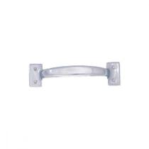 Puxador Alca Chapa Zincado Sao Raphael 4 - Kit C/12