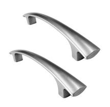 Puxador Alça de Plástico Marte (6 UNIDADES) Prata 96mm - ZAMAR