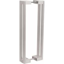 Puxador Alça Dupla para Porta de Passagem 3014 900mm Cromo Escovado Mital Puxador Alça Dupla para Porta de Passagem 3014 900mm Cromo Escovado Mital