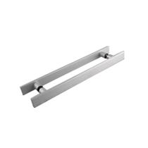 Puxador Alça Dupla para Porta de Passagem 3250 700mm Cromado Mital Puxador Alça Dupla para Porta de Passagem 3250 700mm Cromado Mital