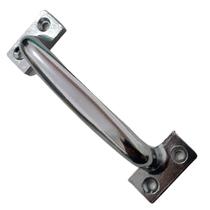 Puxador alça para moveis porta janela Aliança cromado 102mm Puxador alça para moveis porta janela Aliança cromado 102mm