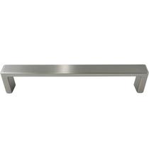 Puxador Alça Reta Clássica 20cm Oeiras Armários Niquel Escovado Torralba 192mm Puxador Alça Reta Clássica 20cm Oeiras Armários Niquel Escovado Torralba 192mm