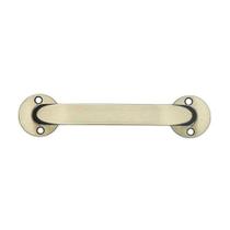 Puxador Alça Simples para Porta de Passagem Classic 100mm Latonado Oxidado União Mundial