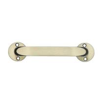 Puxador Alça Simples para Porta de Passagem Classic 150mm Latonado Oxidado União Mundial