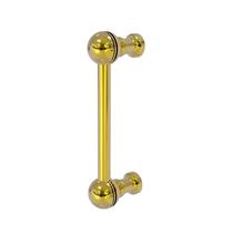 Puxador Allied Brass P-1/3-PB 7,5 cm em latão polido Puxador Allied Brass P-1/3-PB 7,5 cm em latão polido
