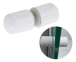 Puxador Alumínio Porta Vidro Box Duplo Puxador Alumínio Porta Vidro Box Duplo