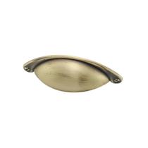 Puxador Argento Ouro Velho Escovado 64 mm 2770 Linha Tradition Torralba