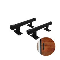 Puxador Artesanal 30cm Preto Ptr-c1