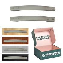 Puxador Azurra 160mm Armário/gaveta Cinza - 10 Unidades Puxador Azurra 160mm Armário/gaveta Cinza - 10 Unidades