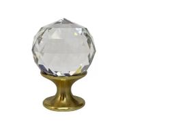 Puxador Ball Di Cristallo Gold 30mm - Jador JAD1211
