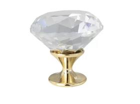 Puxador Ball Di Cristallo Gold 40mm - Jador JAD1110