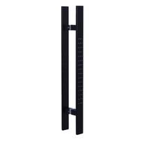 Puxador Barra Chata com Furos (BCH 40X10) 60cm (600x400mm) Preto Black CIA Puxador Barra Chata com Furos (BCH 40X10) 60cm (600x400mm) Preto Black CIA