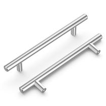 Puxador Barra Hickory Hardware 128 mm Acabamento Cromado Puxador Barra Hickory Hardware 128 mm Acabamento Cromado