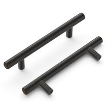Puxador Barra Hickory Hardware 96 mm Acabamento Bronze Vintage