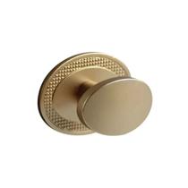 Puxador Beetle com Base Granada Dourado Fosco Zen Design