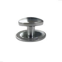 Puxador beetle com base granada zen escovado zp5402.2.