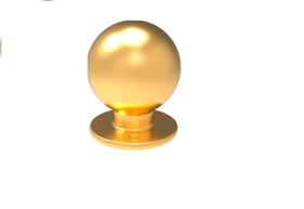 Puxador Bolinha Gold 25 MM - Jador 275
