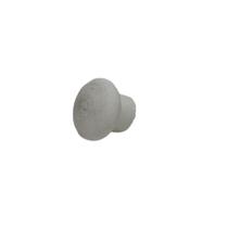 Puxador Bolinha Plastico Branco C 5 Pc F031