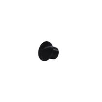 Puxador Bolinha plástico preto Pacote - Móveis Trovarelli