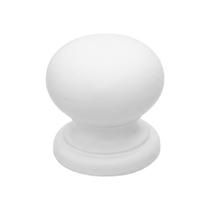 Puxador Botão/Ponto 19mm 154 Branco Pauma