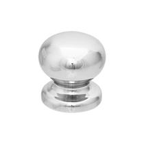 Puxador Botão/Ponto 19mm 154 Cromado Pauma