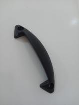 Puxador Cama Box Baú Reforçado Preto 2 Unidades acompanha parafuso 3,5x25mm