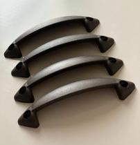 Puxador Cama Box, Comoda, Guarda Roupa, Moveis em Geral Marrom 10 Peças acompanha parafuso 3,5x25mm