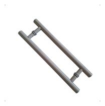 Puxador Cinza Alumínio 40cm P/ Portas Portão Madeira Vidro Puxador Cinza Alumínio 40cm P/ Portas Portão Madeira Vidro