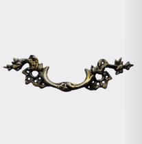 Puxador Colonial Bronze Envelhecido 17,5 Cm Móveis Rústico