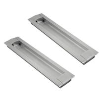 Puxador concha 192 escovado - WF (Par) Puxador concha 192 escovado - WF (Par)