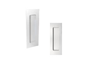 Puxador Concha/Cava 15cm Em Aço Inox Cor Branco Pérola (2un)