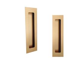Puxador Concha/Cava 20cm Em Aço Inox Cor Dourado Zen (2un) Puxador Concha/Cava 20cm Em Aço Inox Cor Dourado Zen (2un)