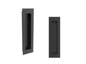 Puxador Concha/Cava 20cm Em Aço Inox Cor Preto Fosco (2un) Puxador Concha/Cava 20cm Em Aço Inox Cor Preto Fosco (2un)