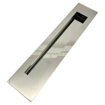 Puxador Concha de Embutir Aço Inox Polido 25cm CIA Puxador Concha de Embutir Aço Inox Polido 25cm CIA
