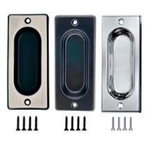 Puxador Concha Embutir Para Porta E Janela Correr 2 Pçs - União mundial