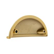 Puxador Concha Nozes Gold 64 MM JAD3504 - Jador